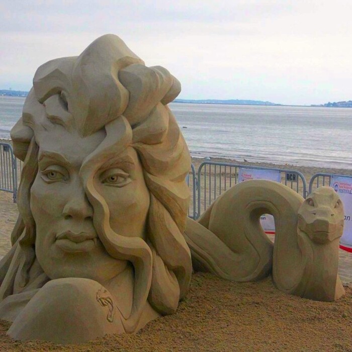 Incredibili Sculture Di Sabbia Al Revere Beach International Sand