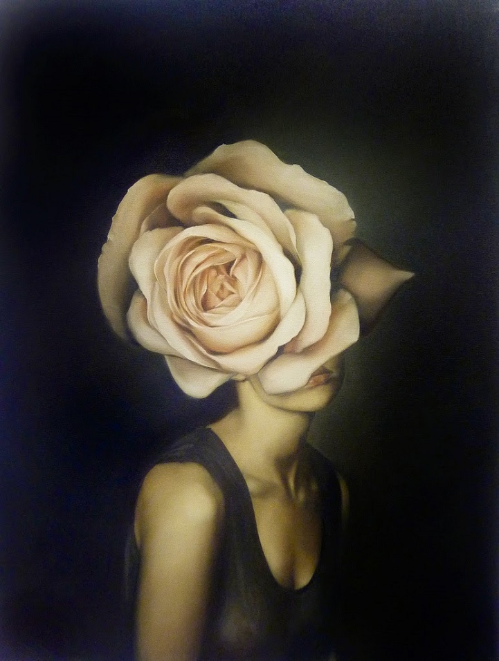 Dipinti Iperrealisti Pittura Surreale Ritratti Donne Amy Judd Keblog