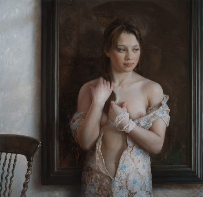 La dolce sensualità nei ritratti femminili del pittore Serge Marshennikov