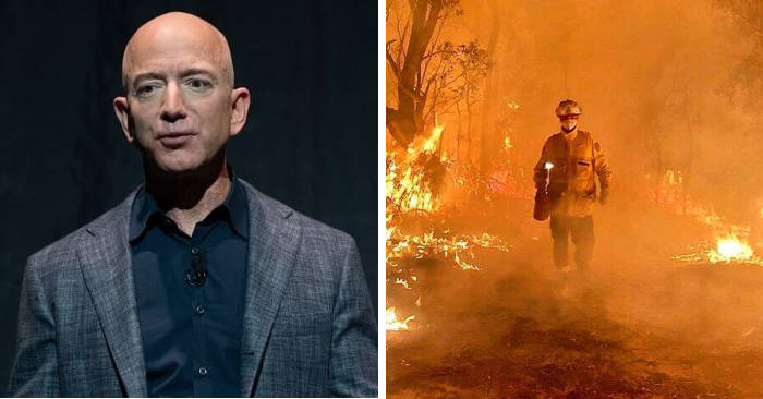 L uomo più ricco del mondo Jeff Bezos dona 1 000 000 alle vittime