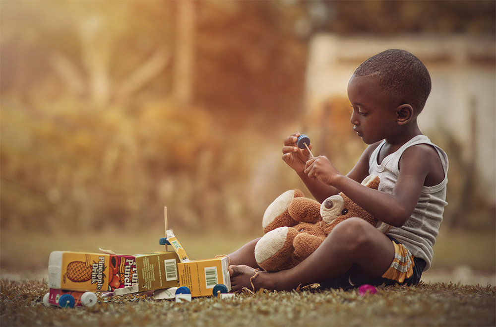 Fotografo Giamaicano Cattura La Bellezza E L Innocenza Dei Bambini