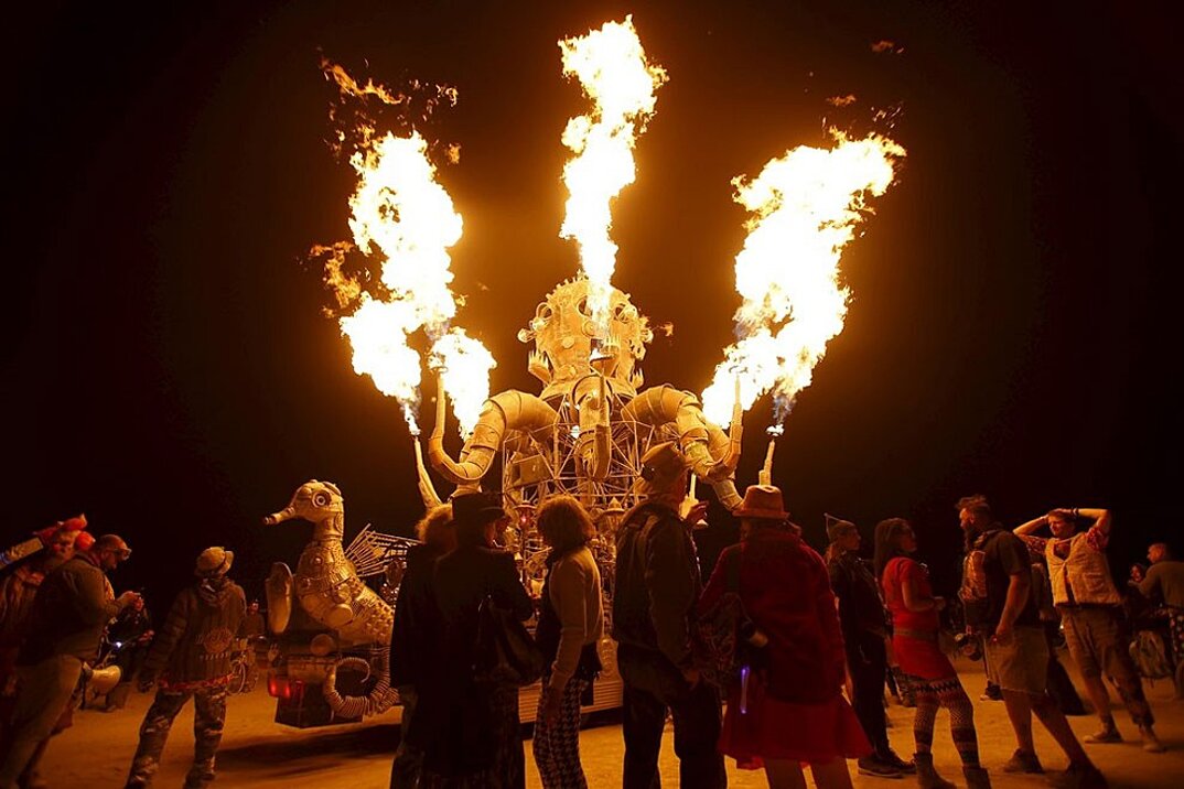 Le foto del Burning Man Festival 2015 in Nevada scattate da Jim Urquhart