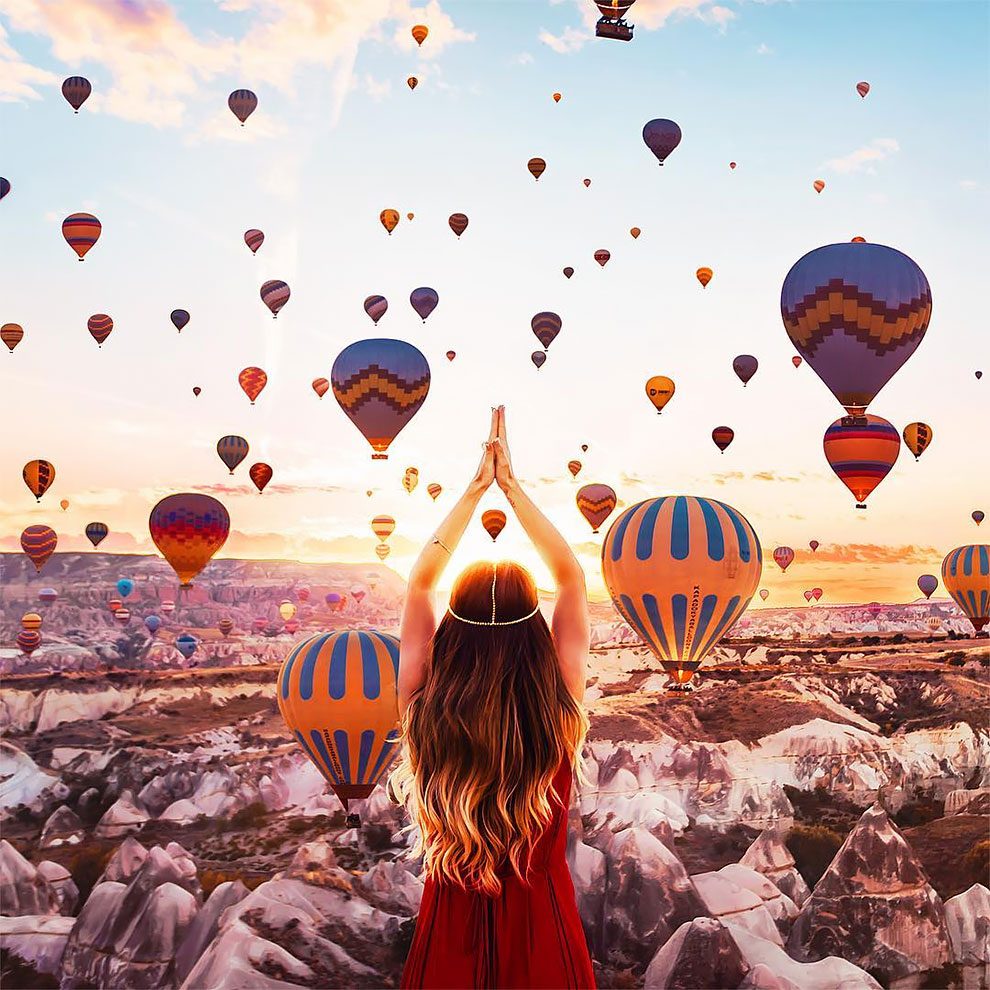 Bellissime foto dei paesaggi surreali della Cappadocia ...