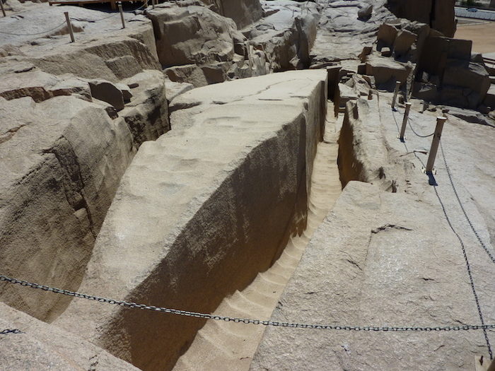 Unfinished Obelisk of Aswan Egypt