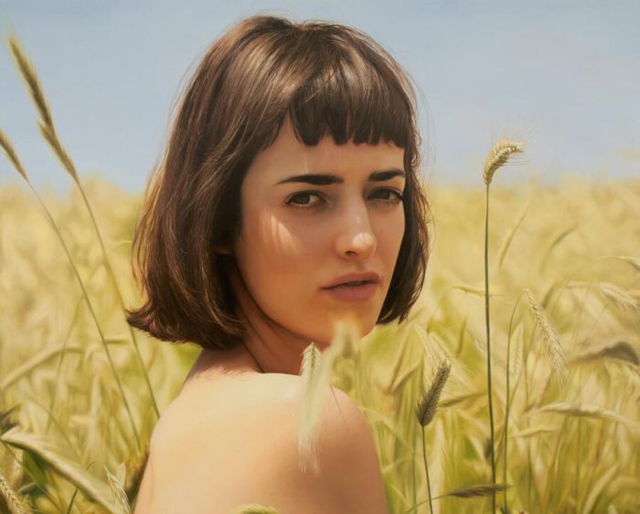 Gli Impressionanti Dipinti Iperrealisti Di Yigal Ozeri   Dipinti Olio Iperrealisti Yigal Ozeri 03 700x563 