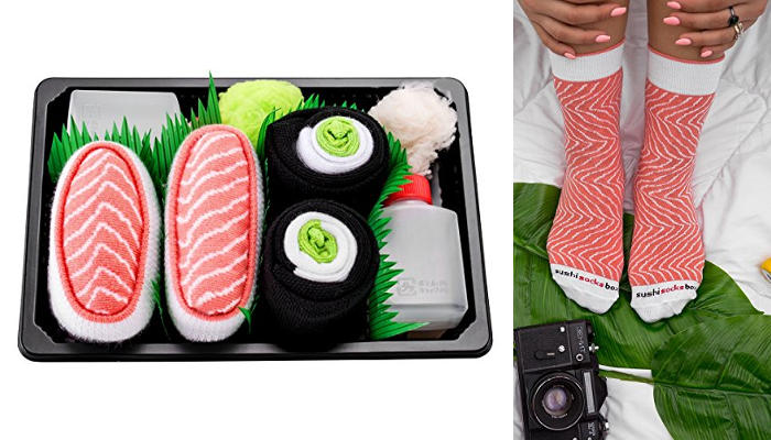 Sushi socks, i calzini a forma di sushi (foto)