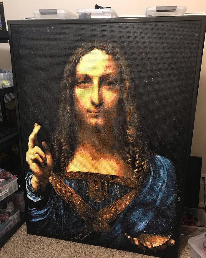 Riprodurre le opere d'arte con i LEGO