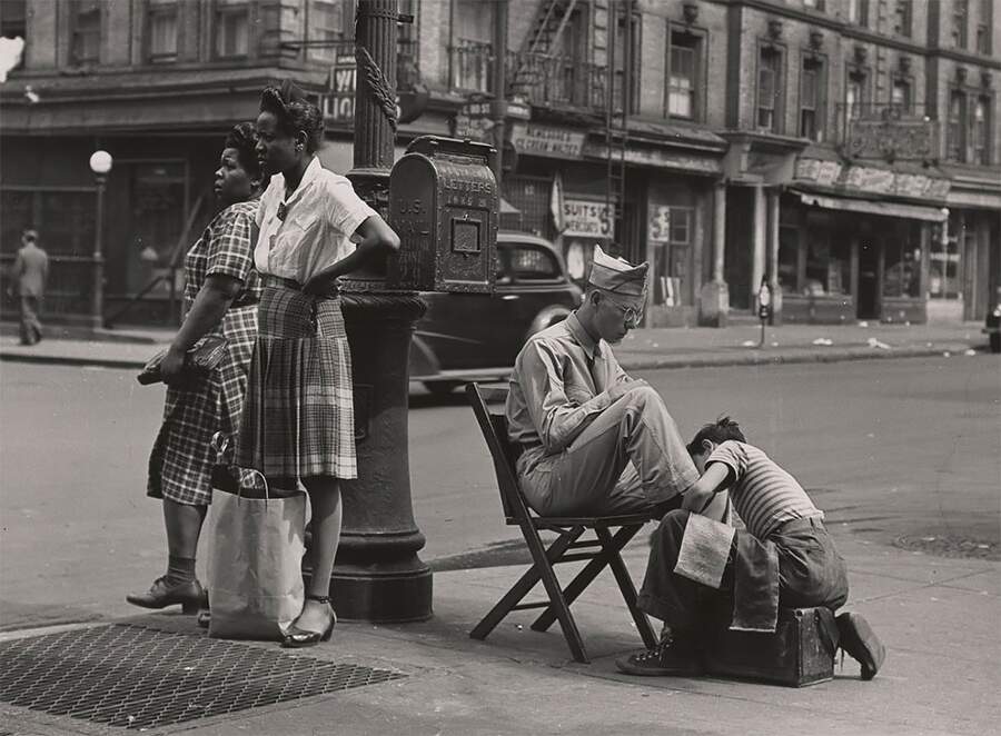 La New York Degli Anni '40 In 38 Bellissime Foto Vintage In Bianco E ...