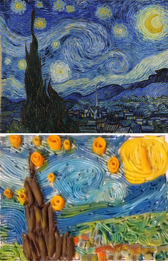 COLOR VELVET NOTTE STELLATA VAN GOGH