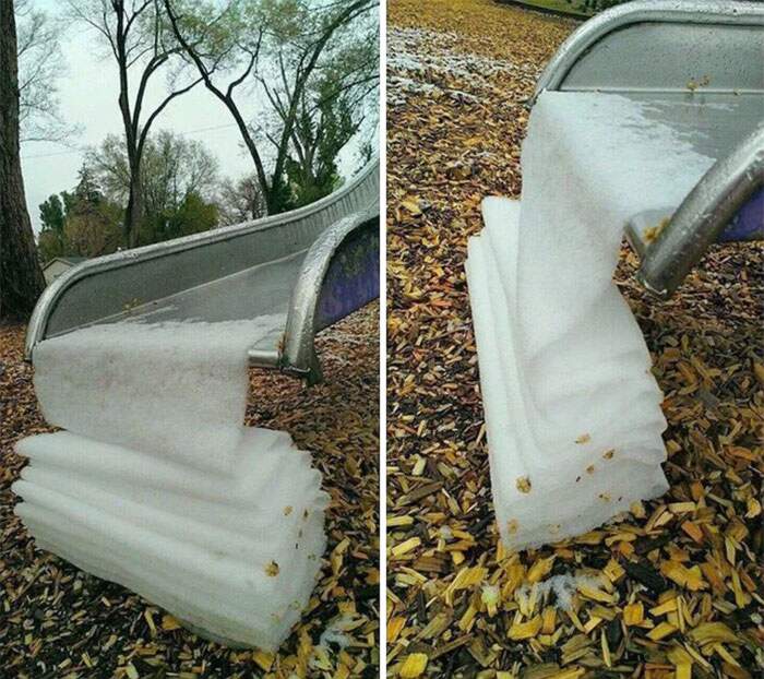 Impressionanti cubetti di ghiaccio scolpiti con macchinario high-tech