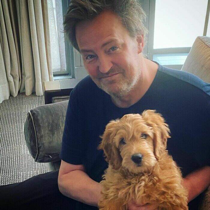 Matthew Perry Il Gesto Damore Di Lisa Kudrow Verso Il Cane Dellamico Hot Sex Picture