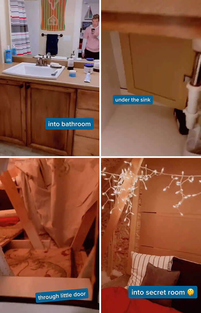 50 foto di stanze segrete e nascondigli geniali che le persone hanno creato  nelle loro case