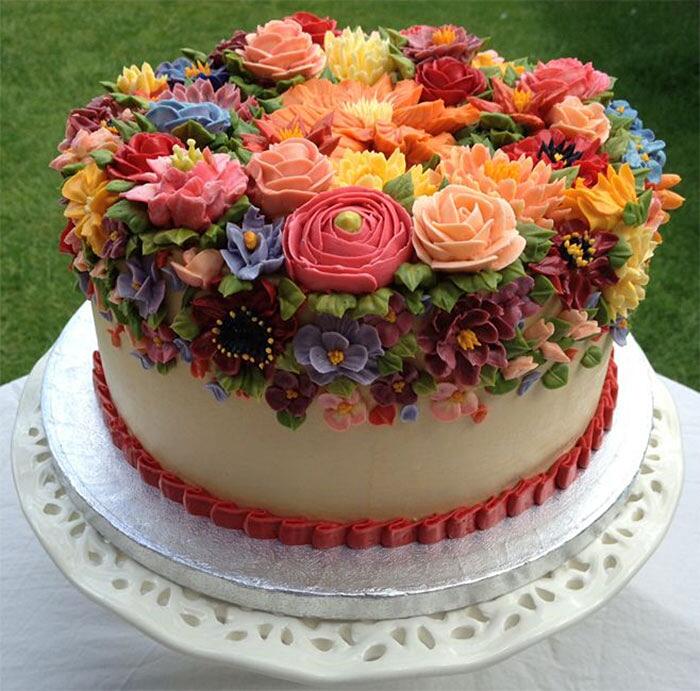 40 torte floreali che celebrano la primavera