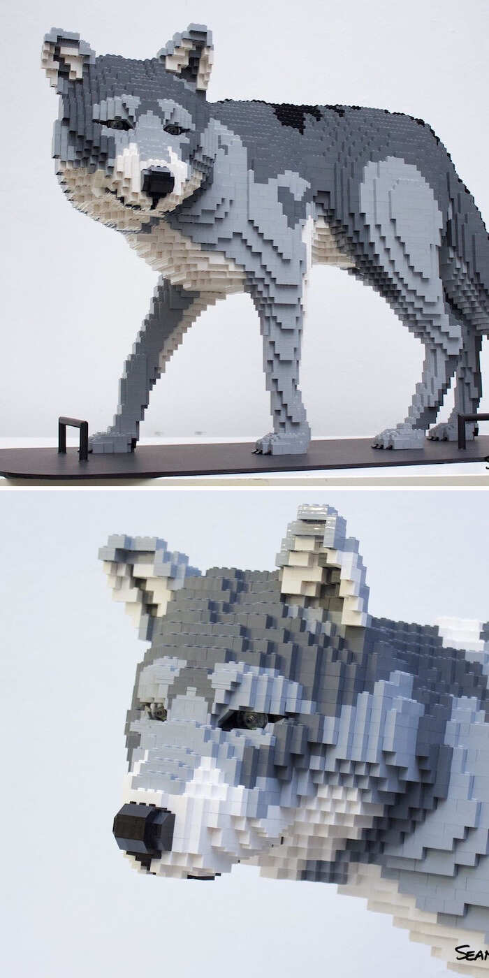 crea il tuo cane, gatto, animale domestico usando i mattoncini lego